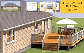 For a basic deck, you spend one dollar on labor for every dollar spent on materials. Plans For Pressure Treated Deck With Building Costs Building A Deck Deck Building Cost Deck Design