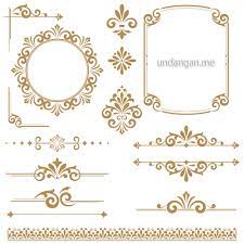 Anda boleh menggunakannya untuk frame undangan pernikahan, frame ulang tahun, bingkai undangan khitan dan sebagainya. 29 Frame Undangan Lengkap Undangan Me