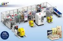High Speed Valve Bag Making Machine