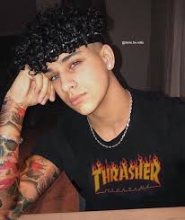Actually you better put this to trash board. 75 Edgar Ideas Mens Hairstyles Curly Hair Styles Curly Hair Men