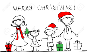 Christmas Family Royalty Free Cliparts Vectors And Stock Illustration Image 11499347