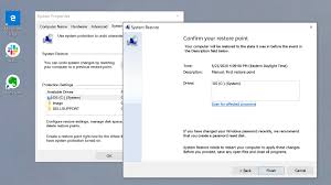 Use settings to find a computer name in windows 10. Windows 10 Basics How To Use System Restore To Go Back In Time The Verge