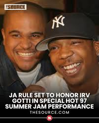 Ja Rule will take his legacy to the stage at this year's HOT 97 Summer Jam  for a special tribute to his longtime collaborator and music industry  legend Irv Gotti. The Queens-born