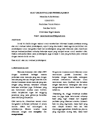 Itulah yang dapat admin bagikan terkait download buku evaluasi pembelajaran zainal arifin. Alat Ukur Evaluasi Pembelajaran Evaluasi Pembelajaran Pdfcoffee Com