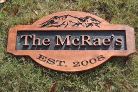 Custom Wooden House Signs Engraved Family Sign Custom Etsy Engraved Sign Home Wooden Signs Carved Wood Signs