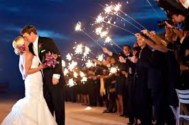 It S Always The Case That When You Look Back On The Wedding Day Many Brides Wish She Did This Or Didn Wedding Sparklers Magical Wedding Sparkler Exit Wedding