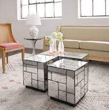 Bungalow 5 Leger Antique Mirror Side Table In 2021 Antique Mirror Mirrored Side Tables Mirrored Coffee Tables