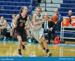 Colegialas en acción