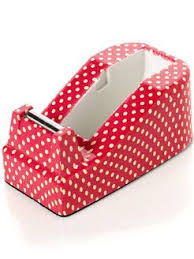 Polka Dot Tape Dispenser Polka Dots Red Polka Dot Red Dots