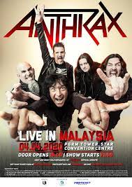 The heavy metal band from new york released their 11th studio album, for all kings, in february 2016. Anthrax Live In Malaysia Home Facebook