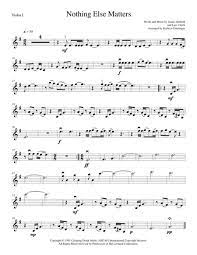 Two different instrumental versions of the song appear on the soundtrack: Nothing Else Matters String Quartet By Digital Sheet Music For Score Set Of Parts Download Print H0 139935 986355 Sheet Music Plus