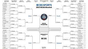You can, though because of the various networks it could get a little complicated. March Madness Bracket 2021 Printable Ncaa Tournament Championship Game Schedule Date Prediction Cbssports Com