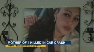 A Tampa mother of four killed in a high-speed crash