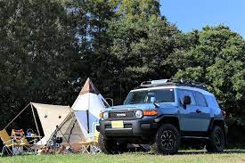 間もなく生産終了となるfjクルーザーでアウトドア オートキャンプ ogawa オガワテント ピルツ t c toyota fjcruiser fjクルーザー クルーザー トヨタ fj クルーザー