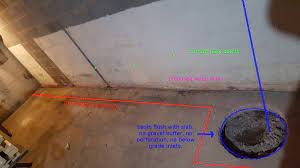 Weep holes fashioned from terra cota pipe draining two failed portions of an old cyclopean masonry rock retaining wall in cincinnati. Drilling Weep Holes In Basement Wall Diy Home Improvement Forum