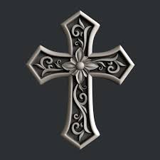 3d Stl Models For Cnc Set 7 Cross Etsy Cross Drawing Cross Art Cross Wallpaper