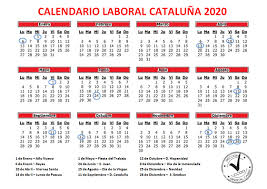 En el 2021 hay 14 festivos, el 24 de mayo (pascua granada) y el 24 de setiembre (la mercè) son los dos días añadidos por el ayuntamiento de barcelona como festivos en la ciudad. Calendarios Laborales 2020