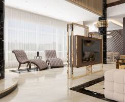 Natural arrangements add the final touch to a room. Luxury Contemporary Villa Interior Design Comelite Architecture Structure And Interior Design Archello