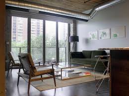 Vasagle industrial coffee table with storage shelf for living room, wood look accent furniture with metal frame, easy assembly, rustic brown ulct61x. A Rental Loft My First Chicago Project My Chicago House