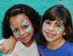 Kids Painted Faces