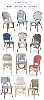 Parisian Bistro Chairs The Ones You See Lining Dreamy French Cafes Have Long Been On My List Of Must Hav Parisian Bistro Chairs Parisian Bistro Bistro Chairs
