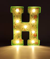 Draw around both the front and back with a pencil, leaving roughly a 1cm border, and cut out. How To Make Diy Marquee Letter Art