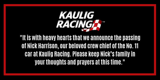 A gathering place for true fans of nascar racing. Nick Harrison Longtime Nascar Crew Chief Dies At 37 Speedwaymedia Com