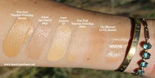 Glo Minerals Luxe Foundation Color Chart Glo Minerals