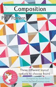 And technology of composite materials. Composition Downloadable Pdf Quilt Pattern It S Sew Emma Fat Quarter Shop