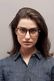 Daphne Round White Glasses for Women