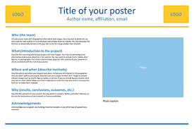 Do not change the color, size, or font of the textboxes in the template. Size Layout And Text Poster Presentations Research Guides At Ucla Library