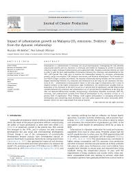 Scholarship the scholarship programme provides a unique opportunity for future leaders, influencers, and malaysian rubber export promotion council (mrepc) scholarship 2015 sponsor : Pdf Impact Of Urbanization Growth On Malaysia Co2 Emissions Evidence From The Dynamic Relationship