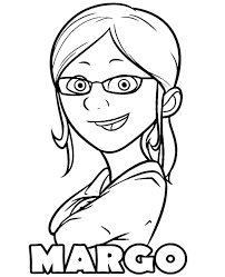 Each printable highlights a word that starts. Print Margo Coloring Page Sheet
