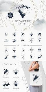 Download Geometric Nature 20 Greative Logos Geometric Nature Natural Logo Graphic Design Logo