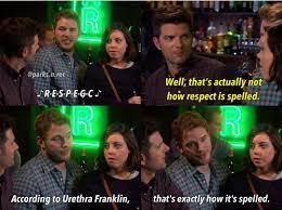 Misspelling Like A Boss Andy Dwyer Parks And Recreation Parks And Recreation Show Parks And Recreation Tv Shows Funny