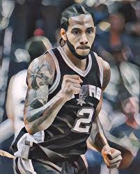 Sports interview with kawhi leonard's uncle, dennis robertson. Kawhi Leonard San Antonio Spurs Abstract Art 1 Mixed Media By Joe Hamilton