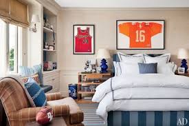 Sports theme bedroom decorating ideas, boys sports rooms, girls sports themed bedrooms, baby nursery sports. 54 Stylish Kids Bedroom Nursery Ideas Architectural Digest
