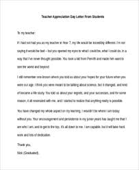 Maybe you would like to learn more about one of these? Free 7 Sample Teacher Appreciation Letters In Pdf Ms Word