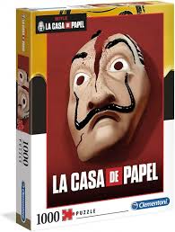 Clementoni Jigsaw Puzzle La Casa De Papel Dali 1000 Pieces Internet Toys