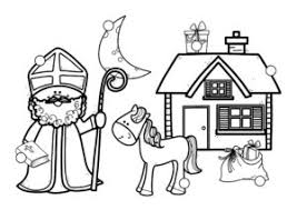 Kleurplaat boerderij afb 26227 images. Sinterklaas Kleurplaat Bingo Juf Joyce Jufbijtje Nl