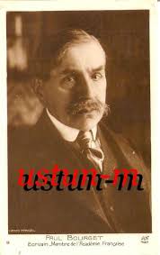 ESKİ FRANSIZ BASKISI PAUL BOURGET ORJİNAL KART...