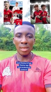 Jack Fletcher & Tyler Fletcher sign their first professional contracts at  Manchester United #adido256 #manchesterunited #manutd #chelsea #arsenal  #liverpoolfc #fyp #foryou #epl #qatar #saudiarabia ...