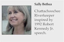 Sally Bethea's Moment led to a career of fighting for the Chattahoochee  River and its tributaries