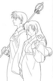 Coloriage Dessins Inuyasha 10 Coloriage Coloriage Manga Dessin