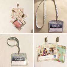 Jw Jworg Convention Id Porte Badge Avec Clip Ou Tour De Cou Badges Diy Diy Bookmarks Diy Couture