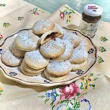 Ricetta esotica, fresca e leggera. Biscotti Ripieni Con La Marmellata Una Pigra In Cucina
