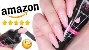 How to use polygel at home. Diy Testing The 1 Polygel Nail Kit On Amazon Prime Youtube
