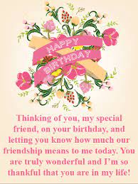 So go ahead, wish them a very happy birthday from the huge co. Thankful For You Happy Birthday Card For Friends Birthday Greeting Cards By Davia