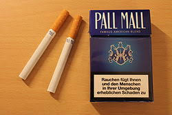 What your smokeing now is an artificial menthol. Pall Mall Cigarette Wikipedia