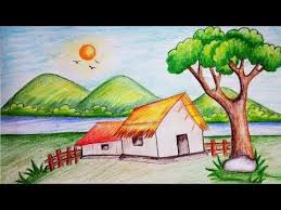 Village Scenery Drawing For Class 6 Drawing Easy Learn vocabulary, terms and more with flashcards, games and other study tools. village scenery drawing for class 6